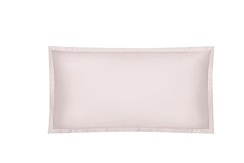 Amqua Mako Satin Kissenbezug (1x) aus ägyptischer Baumwolle 40x60 cm, rosa/Blush von Amqua