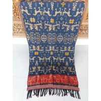 Tenun Ikat Sumba Indonesisch, Tischläufer, Wandbehang, Wohnkultur, Wanddekoration von AmritaTextile