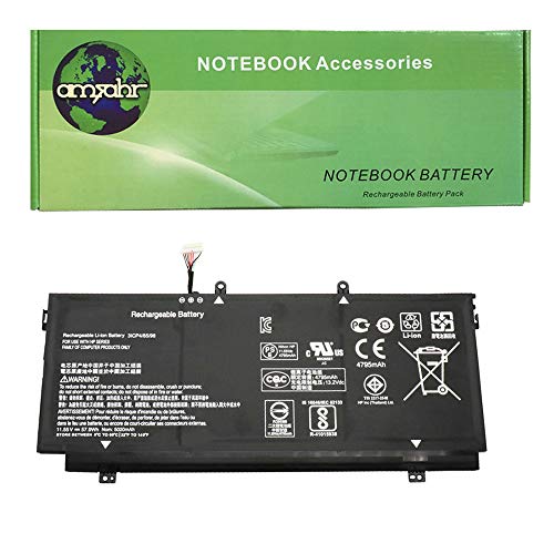 amsahr 901308-421-03 Ersatz Batterie mit Stereo Ohrhörer Schwarz von Amsahr