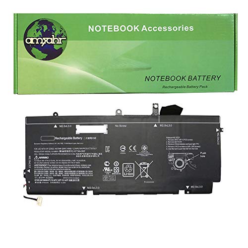 amsahr BG06XL-02 Ersatz Batterie für HP BG06XL/ EliteBook 1040 G3(P4P90PT)/ 1040 G3/ 1040 G3(P4P89PT) schwarz von Amsahr