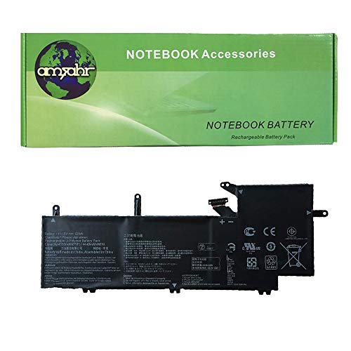 amsahr C31N1704-05 Ersatz Batterie mit Mini Optical Maus Schwarz von Amsahr