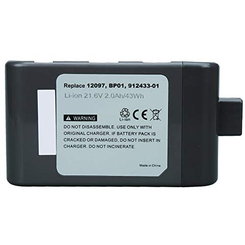 Amsahr Ersatz-Werkzeug Akku für DYSN 12097, 912499-03, 912499-01, 912499-04, TL8016G.86D | 21.6V, 2000mAh, 43Wh von Amsahr