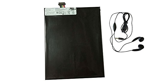 amsahr FPCBP388-03 Ersatzakku Fujitsu FPCBP388, Stylistic M532 Tablet, FPB0288 (7.4V, 23Wh, 3050mAh) - Inklusive Stereo-Ohrhörer schwarz von Amsahr