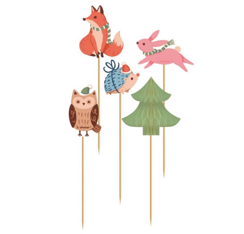 Amscan Backform Picks Winter Woodland von Amscan