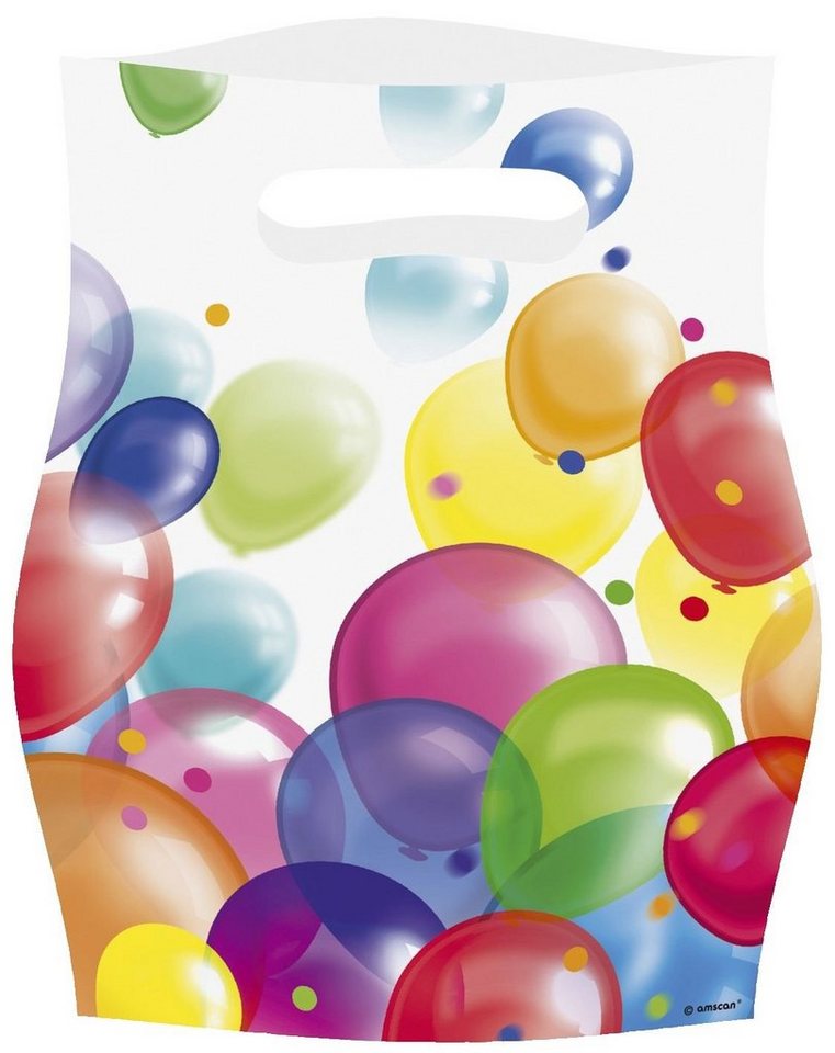 Amscan Klemmen Partytüte Balloon - 8 Stück von Amscan