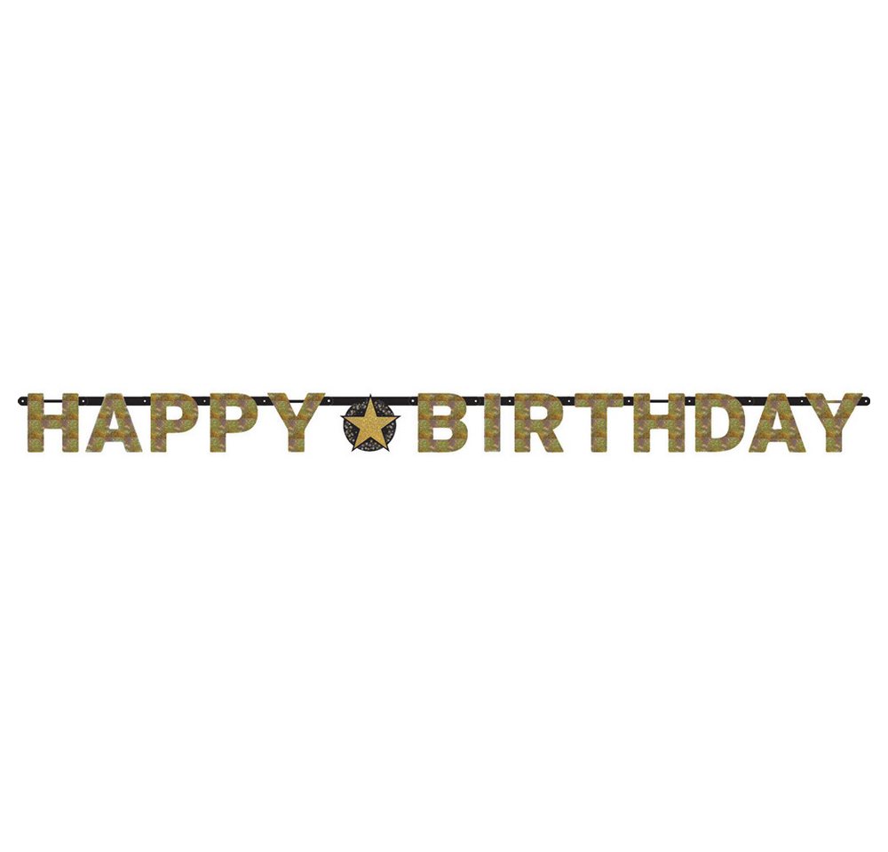 Amscan Hängedekoration Amscan 'Sparkling Celebration' Girlande Happy Birt Amscan Hängedekoration Amscan 'Sparkling Celebration' Girlande Happy Birt von Amscan