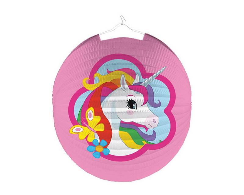 Amscan Hängedekoration Lampion Einhorn Rosa ø25cm von Amscan