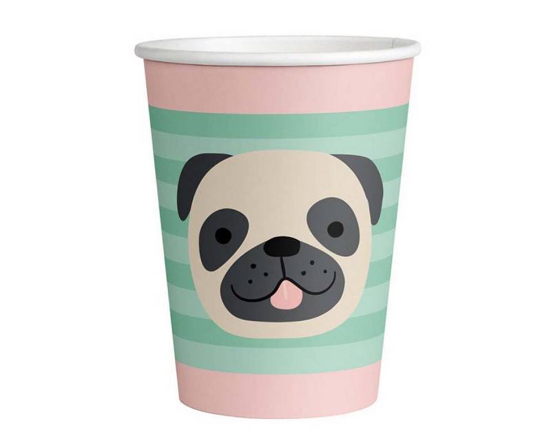 Amscan Hängedekoration Pappbecher Hello Pets 250ml/8Stk. von Amscan