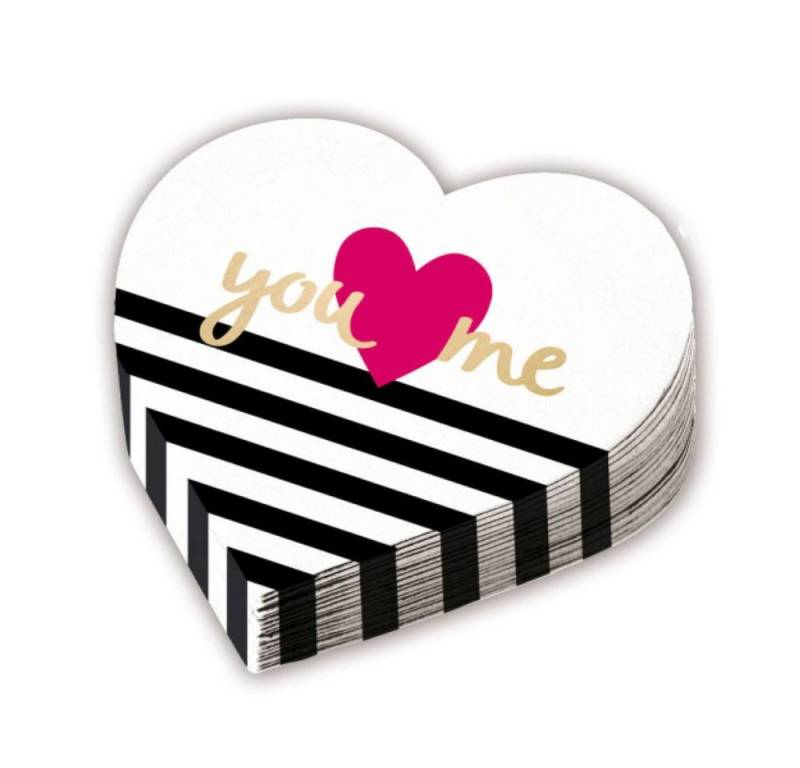 Amscan Hängedekoration Servietten 'Everyday Love' Herzform, 20Stk./33x33cm Amscan Hängedekoration Servietten 'Everyday Love' Herzform, 20Stk./33x33cm von Amscan