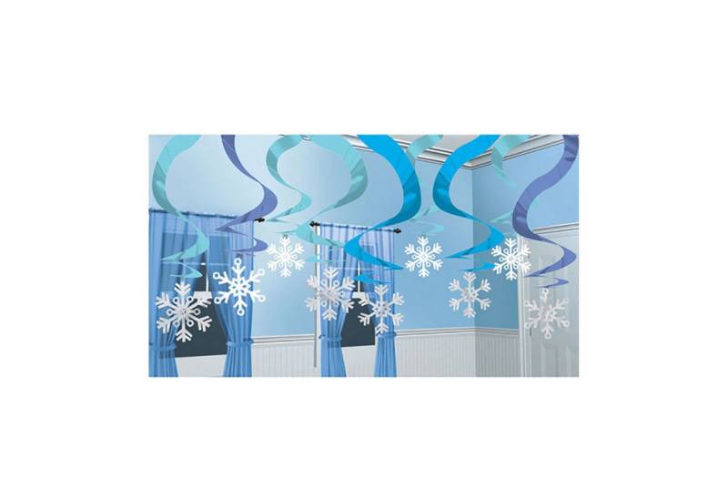 Amscan Hängedekoration Swirldeko Eiskristall 60cm/15St. Amscan Hängedekoration Swirldeko Eiskristall 60cm/15St. von Amscan