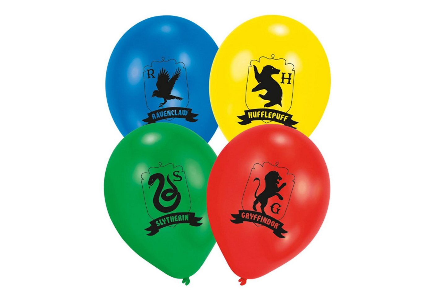 Amscan Latexballon 6 Latexballons Harry Potter Häuser von Amscan