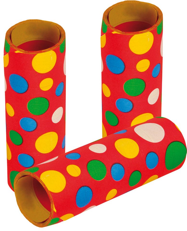 Amscan Luftschlange Luftschlangen 'Punkte Rot', 4m / 3 Rollen Amscan Luftschlange Luftschlangen 'Punkte Rot', 4m / 3 Rollen von Amscan