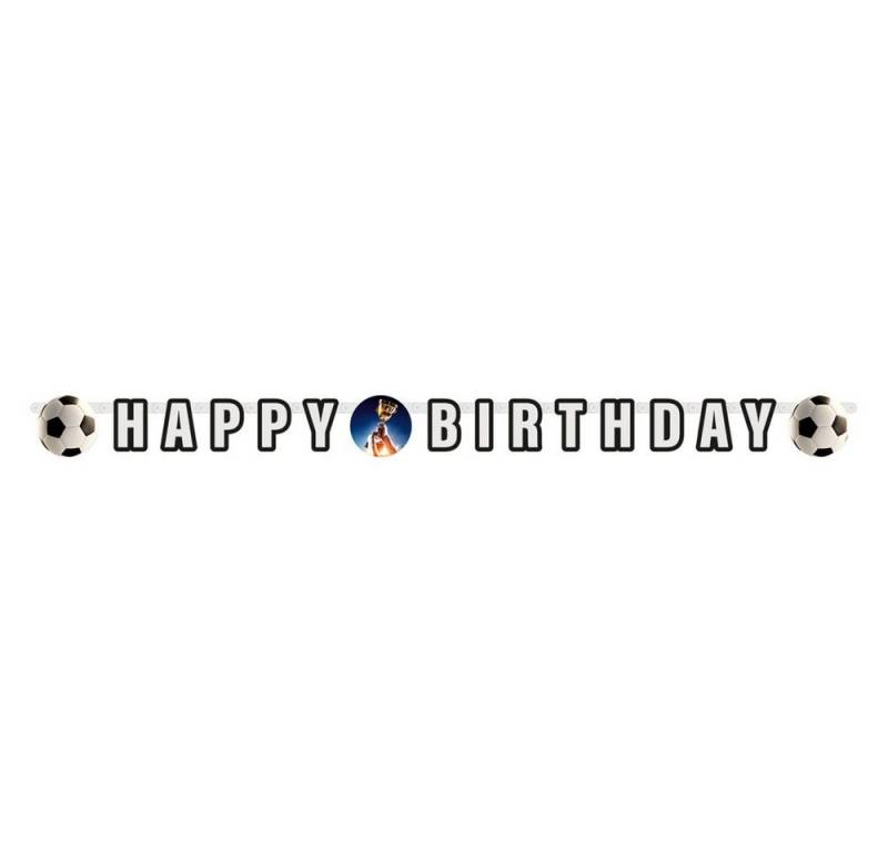 Amscan Luftschlange Partygirlande - Happy Birthday - Kick It - ca. 180 x 15 cm von Amscan