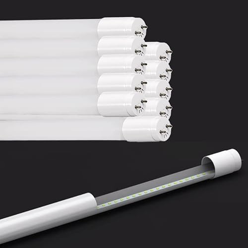 10x LED Leuchtstofflampen 120cm 18W Röhren Set 6000K Tageslicht von Amslight