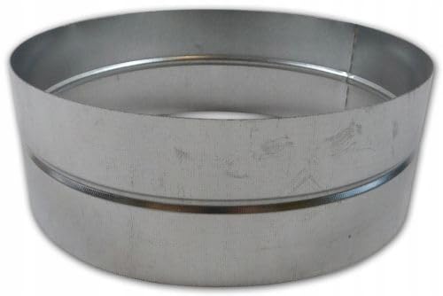 Edelstahl Muffe Ø100-250 – Robuste Rohrverbindung für sichere Installation von Lüftungs- und Rohrsystemen (Ø220) von Amslight