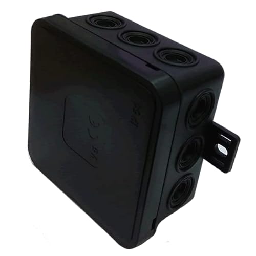 Feuchtraum Abzweigdose Verteilerkasten IP54 10er Pack V5 75x75x41mm Schwarz Feuchtraum Abzweigdose Verteilerkasten IP54 10er Pack V5 75x75x41mm Schwarz von Amslight