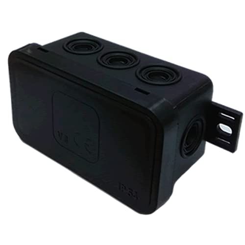 Feuchtraum Abzweigdose Verteilerkasten IP54 V8 80x45x41mm Schwarz Feuchtraum Abzweigdose Verteilerkasten IP54 V8 80x45x41mm Schwarz von Amslight
