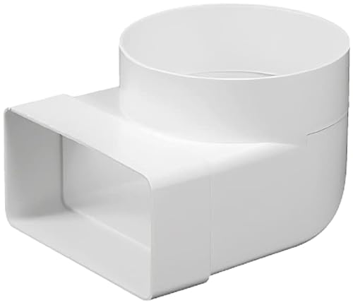 Flachkanalsystem PVC Umlenkstück 55/110 Flachkanalsystem PVC Umlenkstück 55/110 von Amslight