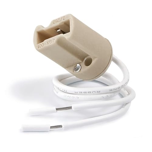 G9 Fassung 1x 3x 5x 10x 20x 25x 50x 100x Keramikgehäuse Kabel Halogen LED von Amslight