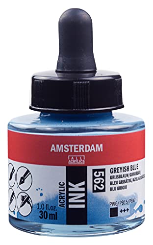 Amsterdam 17205620 ACRYLC Tinte grau-blau, Einheitsgröße von Amsterdam