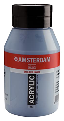 Amsterdam 17715622 ac ACRILICO 1000ml.562-GREYISH BLUE, One size, 1000 mililitro von Amsterdam