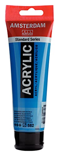 Amsterdam Standard Series Acrylfarbe Tube 120 ml Manganblau Phthalo 582 (17095822) Amsterdam Standard Series Acrylfarbe Tube 120 ml Manganblau Phthalo 582 (17095822) von Amsterdam