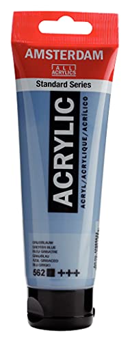 Amsterdam Standard Series Acrylfarbe Tube 120 ml Graublau 562 (17095622) von Amsterdam