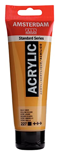 Amsterdam Acryl Ocker Gelb 120 ml von Amsterdam