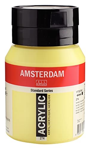 Royal Talens Star Conference Amsterdam Acrylic Color 500ml nickel titanium yellow 483 305 (japan import) von Amsterdam