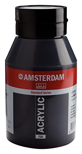 Amsterdam All Acrylics Standard Series 1000ml Oxidschwarz Nr.735 von Amsterdam
