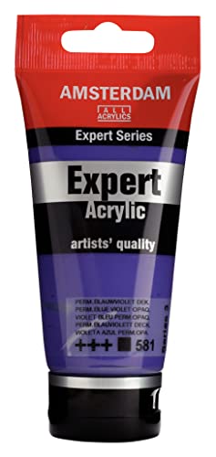 Amsterdam Expert Acrylic: (Acryl), 75 ml, Serie 3 – Blau, Violett, permanent, blickdicht von Amsterdam