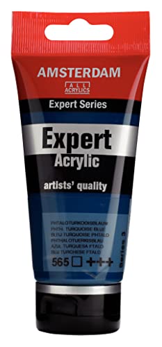 Amsterdam Expert Acrylic: (Acryl), 75 ml, Serie 3, Phthalo-Türkisblau von Amsterdam