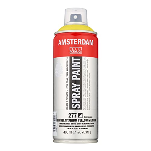 Amsterdam Lackspray 277 nickel titangelb mittel von Amsterdam