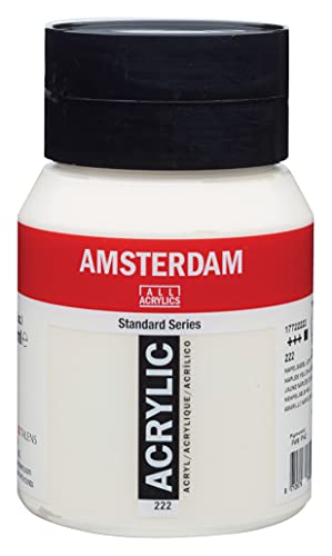Amsterdam Royal Talens Standard Series Acrylic Color, 500ml Tube, Naples Yellow Light (17092222) von Amsterdam