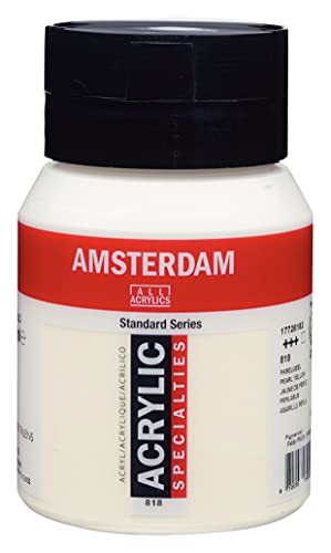 Amsterdam Royal Talens Standard Series Acrylic Color, 500ml Tube, Pearl Yellow (17728182) von Amsterdam