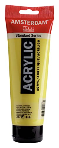 Amsterdam Standard Series Acrylfarbe Tube 250 ml Azogelb Zitrone 267 (17122670) von Amsterdam