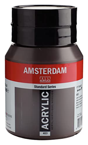 Amsterdam Standard Series Acrylfarbe Flasche 500 ml Vandyckbraun 403 (17724032) von Amsterdam