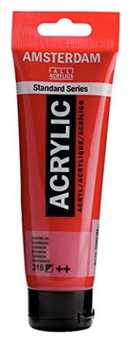 Unbekannt Amsterdam Standard Acrylic Paint 120ml-Carmine von Amsterdam