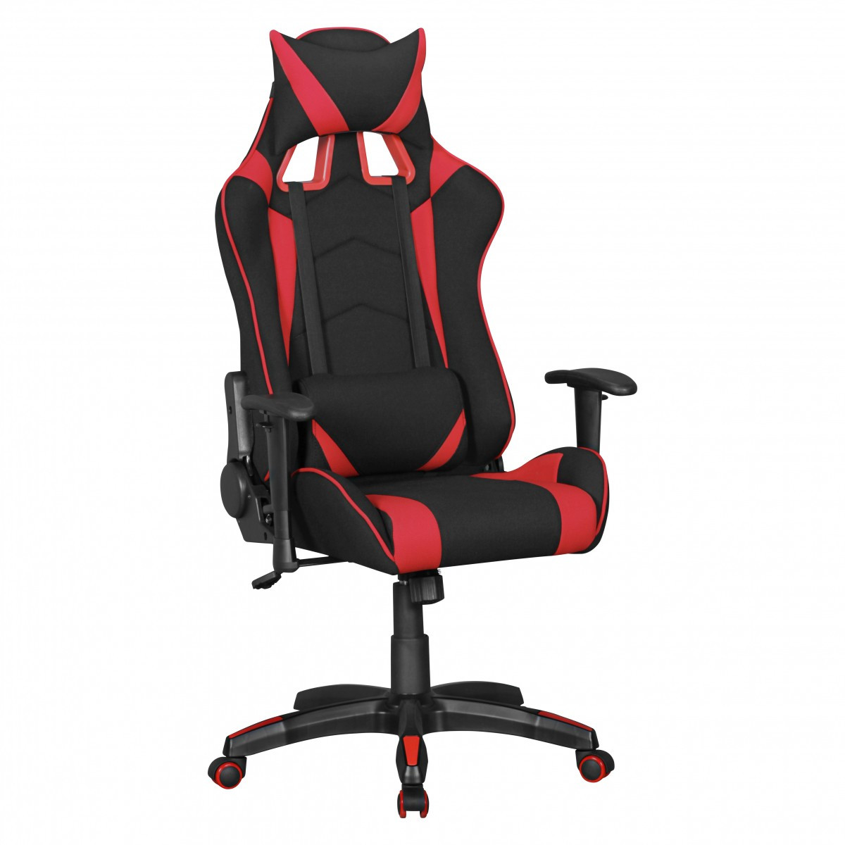 ? SCORE - Gaming Chair mit Stoff-Bezug in Schwarz/Rot von Amstyle