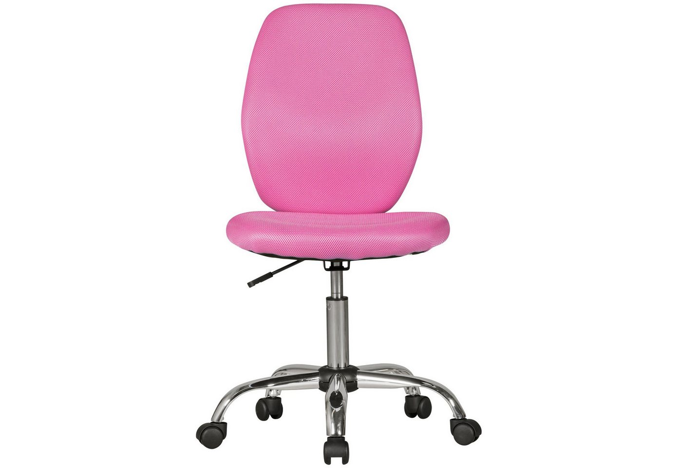 Amstyle Drehstuhl SPM1.393 (Kinderdrehstuhl Pink für Kinder ab 6 Jahren), Kinderschreibtischstuhl ohne Armlehne, Jugendstuhl von Amstyle