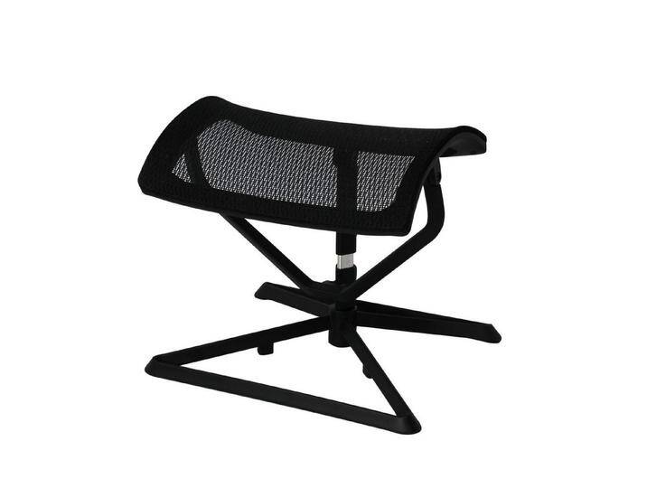 Amstyle Fußhocker Fußauflage LEGpro OTTOMANN Beinauflage Stoffbezug für Büro Fußablage (höhenverstellbar Beinablage), höhenverstellbar Beinablage von Amstyle