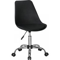 KORSIKA | Drehstuhl Kunstleder Schwarz | Drehsessel Wartezimmerstuhl KORSIKA | Drehstuhl Kunstleder Schwarz | Drehsessel Wartezimmerstuhl von Amstyle