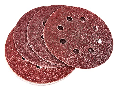 10-teiliges KREISSCHLEIFBLATT-SET (Körnung P60) (DIA 115MM) von Am-Tech
