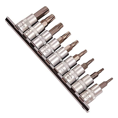 Am-Tech 10 Stück 3/8 Zoll Torx Socket Set, I8200 von Am-Tech