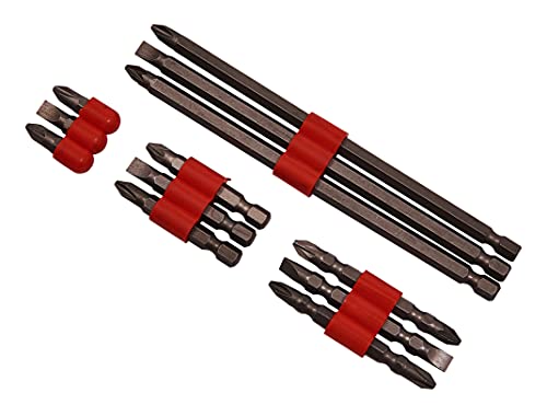 Am-Tech 12 Stück Assorted Power bit Set, L2700 Am-Tech 12 Stück Assorted Power bit Set, L2700 von Am-Tech