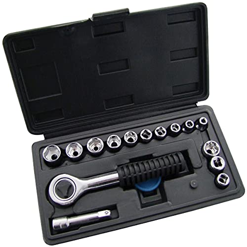 Am-Tech 16 Stück 1/4 Zoll Drive Socket Set, I0070 von Am-Tech