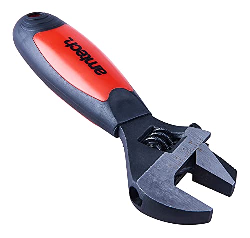 Am-Tech 2-in-1 Stubby Pipe/Adjustable Wrench, C1680B von Amtech