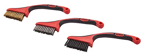 Am-Tech 3 Stück Brush Set, S3545 von Amtech