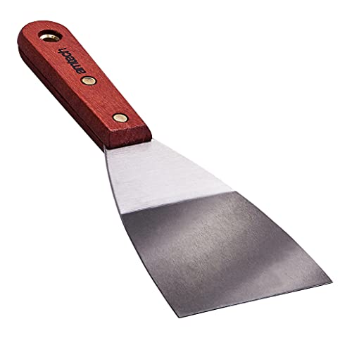 Am-Tech 3 Zoll Heavy Duty Scraper - Wooden Handle, G0800 von Am-Tech