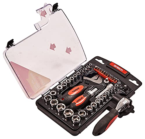 Am-Tech 45 Stück Stubby Tool Set, I1100 von Amtech